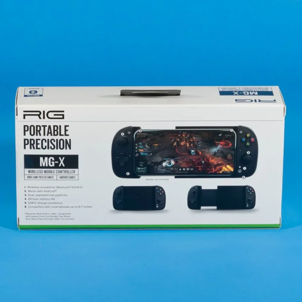 RIG Nacon MG-X Wireless Mobile Game Controller for Android Smartphone NEW